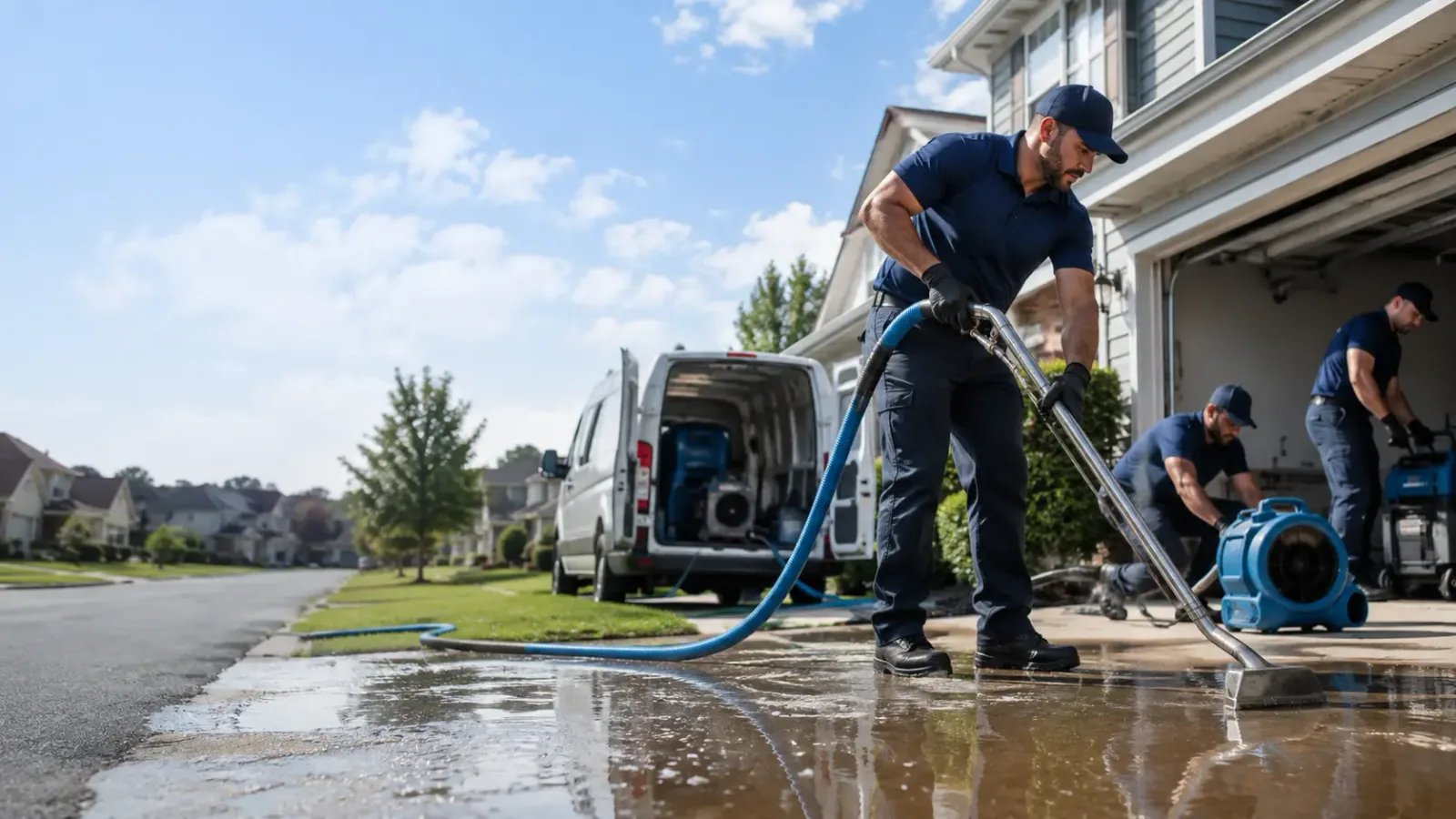 Flood Damage Restoration in Ivanhoe, CA